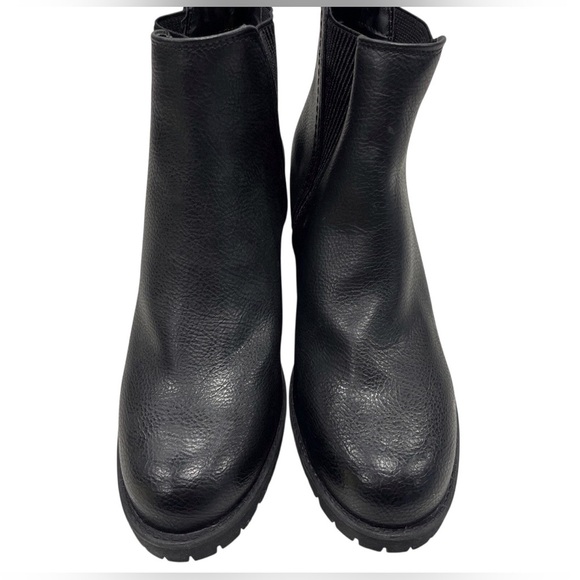 MIA Black Chunky Heel Jody Bootie in Black Women’s size 9 - Picture 5 of 14